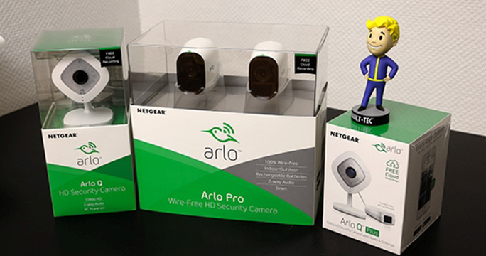 Smarthome NETGEAR Arlo Q and Arlo Pro